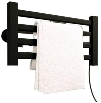 Scaldasalviette Riscaldati For Sterilizzazione Del Bagno Portasciugamani Riscaldato Elettrico Intelligente Senza Punzonatura Mensola Del Bagno Portasciugamani Elettrico Domestico(A2 48x10x25cm right)