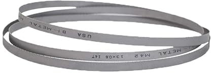 Bandsaw Blade Premium Quality, M42 1790mm*13mm*0.6mm Bandsaw Blades 70-1/2-Inch X 1/2-Inch X 14 TPI X 0.025 M42 Bimetal Metal Cutting Band Saw Blade(812T)