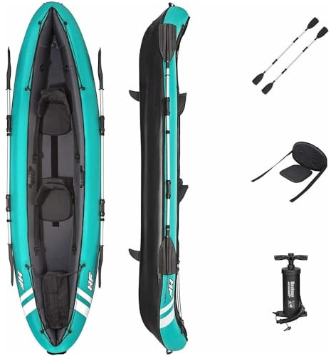 EScooter-Reparatur BESTWAY Ventura X2 - Kayak sportivo a due posti, gonfiabile, con paletta, 330 x 86 cm