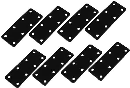 Gatuida 8stücke Flache Reparaturplatten Stabile Mending Plates Für Möbelverbindungen Für Tische Stühle Schränke Und Und Einfache Installation