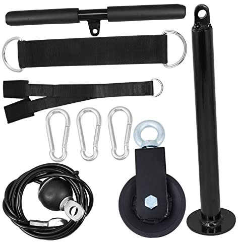 DECOMELODY Komplettes Trainingsset Arm-Equipment Handgelenktrainer Seilzugsystem Bausatz Für Zuhause & Fitnessstudio