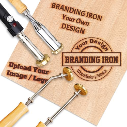 Benutzerdefinierte Branding Eisen für Holz personalisiertes Logo Metall Branding Eisen langlebig Leder Eisen Stempel Hochzeit Geschenk handgefertigt