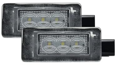 Auto Luci targa Per Citroen Per C3 III Per MK3 2016-2019 2 Pezzi Luce Targa A LED Bianca Ad Alta Luminosità Lampada Targa Auto Licenza Numero Targa Luce