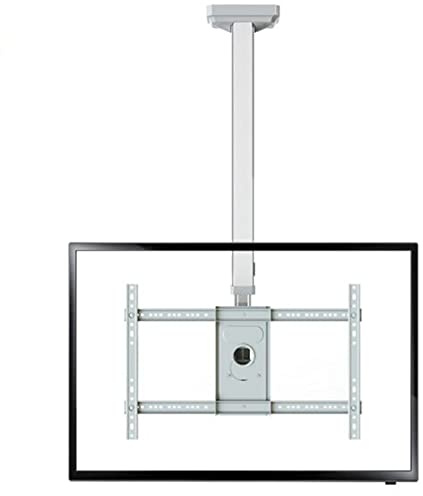 Support TV réglable pour grands écrans plats, gain de place et installation facile, idéal pour le divertissement à domicile