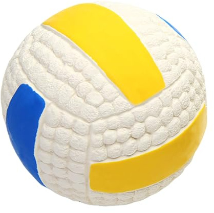 Jouet avec balle pour chien – Boule à mâcher en latex de 9,5 cm, mâchoires agressifs, structure résistante pour mordre | plaisir avec son fort, boule cyolante, jouet interactif