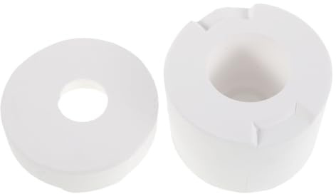 CALLARON Stampo in Gesso per Tazza da Tè in Ceramica Bianco, Resistente e Versatile per Artigianato Tradizionale Cinese e Creazione di Ceramiche Fai da Te