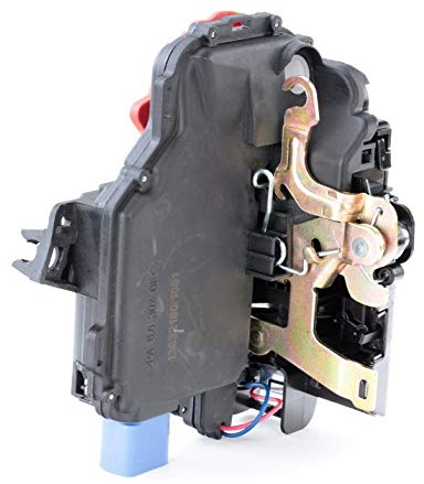 RIDEX Türschloss Vorne Links mit Zentralverriegelung 8-Polig Stellmotor Kompatibel mit VW POLO 9N 1361D0030 5J1837015