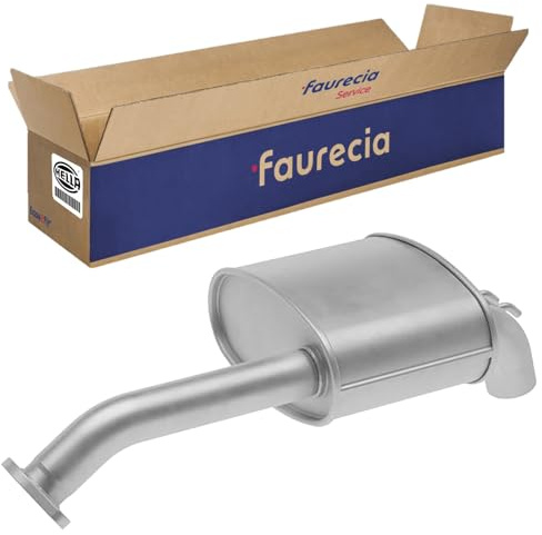 HELLA 8LD 366 029-671 Rear Silencer, Exhaust Back Box - Easy2Fit Kit - Rear - One Piece - Set with Attachments