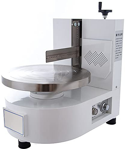 Macchina elettrica per la decorazione del rivestimento liscio della crema della torta di compleanno 4-12 pollici Macchina per spalmare la crema del burro della torta Spalmatore della marmellata della