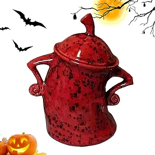 Tioheam Canister with, Halloween-Lebensmittelbehälter, Lebensmittelgläser Mit Versiegelten Deckeln, Luftdichte Aufbewahrungsdosen Für Die Küche, Keksdose, Bonbondose, Weihnachtliche Tischdekoration