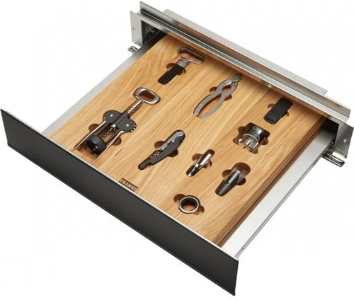 FRANKE 131.0694.161, Wine Accessory Drawer Mythos FMY 14 WCRD BK, Black