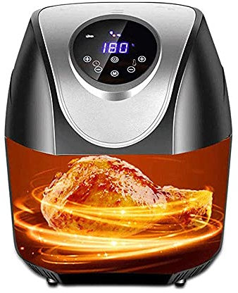 1800W multifunktionsluftfritös, varmluftsugn, med korg/Rapid Air Technology-ugn, frityrkorg med extra stor kapacitet, för hemköket vision