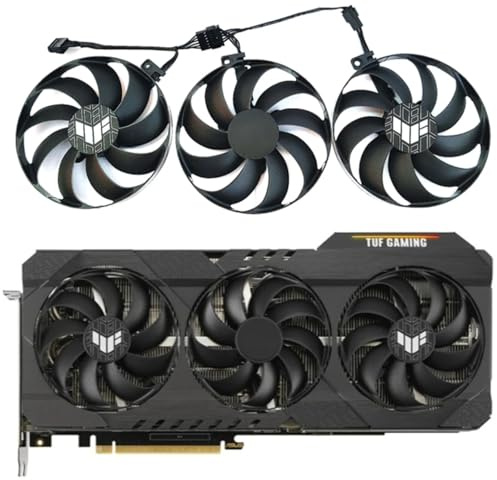 LTANDBR 88MM 7PIN CF9010U12D RTX 3070 3080 GPU Fan for ASUS TUF RTX 3060 3060TI 3070 3070TI 3080 3090 Graphics Card Cooling Fan