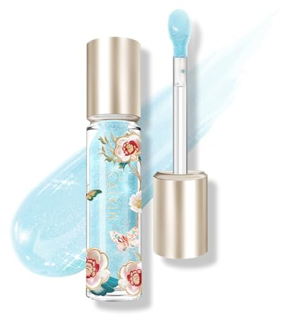 CATKIN Serum Plumping Lip Gloss, Hydrate & Volumize, Juicy Shine, 90% Nourishing Essence, Long Lasting and Non-Sticky, Soothing & Cooling Sensation lip plumper for A 3D Look, 3.5ml