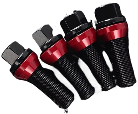Spurverbreiterung 4/5 Stück Rad B12.9 Grade Geschmiedete Schrauben Muttern Schraube Für VW Für Golf 5/6/7 CC M12x1,5 Spürverbreiterungsatz(4PCS 45mm Cone)