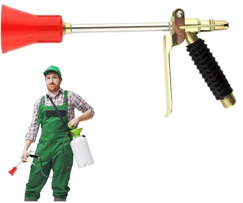 Opdestn Pulverizador a Presión | Pulverizador Agrícola De Largo Alcance con Alta Presión | Boquilla De Cobre Atomizador para Jardinería Lavado Coches En Exterior