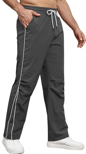 Suwangi Pantaloni Jogging Uomo Pantaloni Tuta Sportivi Leggeri per Running Ginnastica Allenamenti Corsa Palestra e Casual con Tasche