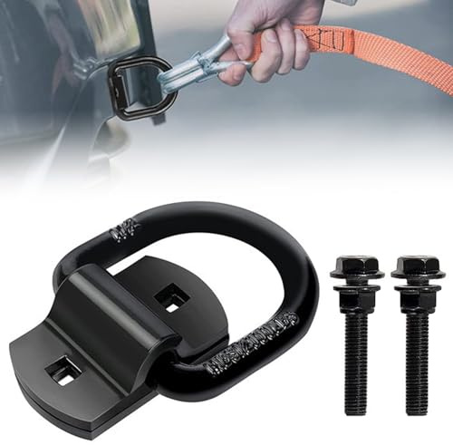 Wall Anchor Bike, Ground Anchor Motorcycle High-Strength Carbon Steel Wall Anchors Tilting Ring Diameter 13 mm Anti-Theft Protection (1 Pc)