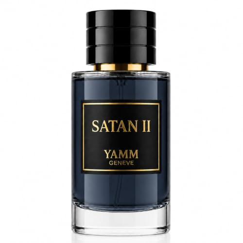 YAMM Genève Satan II Extracto de Perfume 50 ml – Perfume Unisex con Rosa Oriental, Oud y Vainilla – Fragancia Ambarina, Floral y Amaderada – Larga Duración 18h