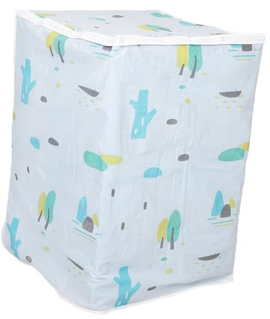 Lurrose Funda Lavadora Carga Superior Minilavadora Protectora Compatible Enrollable