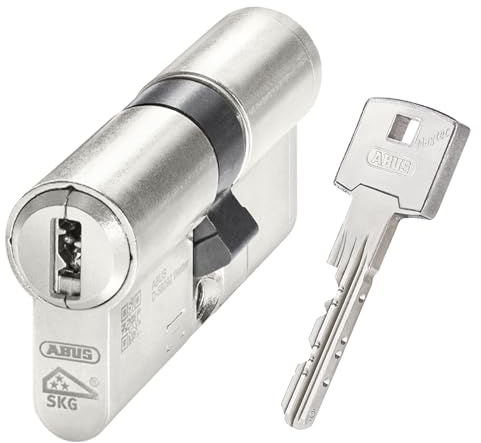 Doppelzylinder für ABUS MAGTEC 2500 | Magnet-Technologie | Bohrschutz Ziehschutz | Not- und Gefahrenfunktion | Höchster Kopierschutz | 3 Sicherheitsschlüssel + Sicherungskarte (30/50)