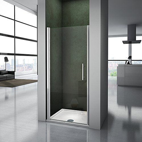 Porte de douche 70x187cmpivotante en niche modèle de Cili