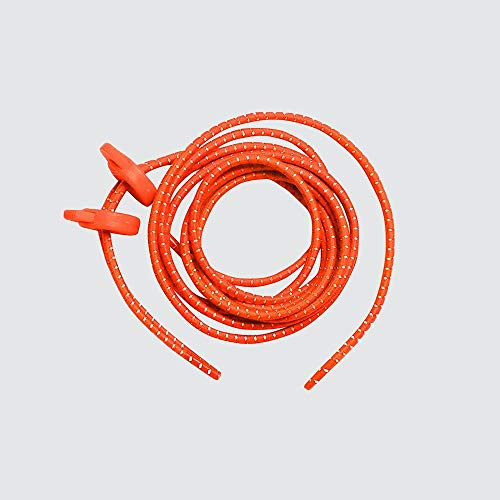 ZONE3 Elastische Schnürsenkel ohne Binden | Schnellverschluss mit Federkern | Reflektierend | Triathlon Laufen Marathon | Reißfest & Wetterfest | 111cm