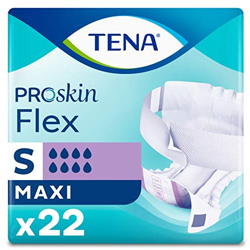 TENA ProSkin Flex-Unterhosen – Maxi – Small (3 Packungen mit je 22 Stück)