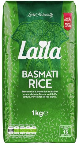 Laila Basmati Rice (Brick Pack) 10x1KG