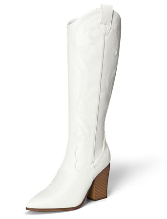 DREAM PAIRS Women's Block Heel Knee High Boots | Knee-high design, Block heel, Stylish look, Made To Last, Slip-on design, Versatile style