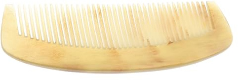 Gogogmee Peigne à cheveux naturels fait à la main pour femme - Peigne à barbe pour homme - à dents larges - à cheveux fin - démêlant - Petit à dents fines - de poche