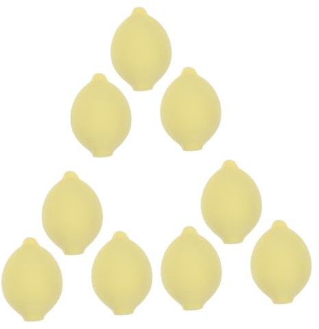 Angoily 9pièces Éponge De Maquillage Forme De Fruit Ultra Douce Et Hydratante Lot Pour Application De Fond De Teint Convient Aux Débutants Et Aux Amateurs De