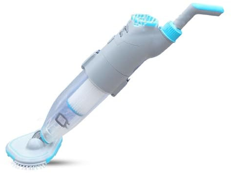 Wireless Swimming Pool Vacuum Cleaner 2000 Mah Handheld Small Pool Baby Bath Fish Pond Underwater Vacuum Cleaner,3Mtelescopicrod