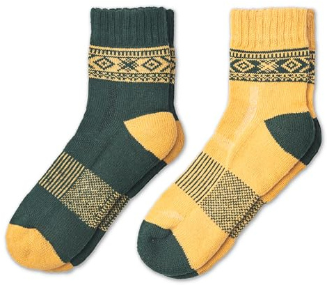 NORDIC Socks 2 Par, Låga Merinoull Vandringsstrumpor, Outdoorstrumpor, Tekniska Anti-Blåsor Strumpor (DE/NL/SE/PL, Numerisk, 43, 46, Regelbunden, Regelbunden, Traveler)