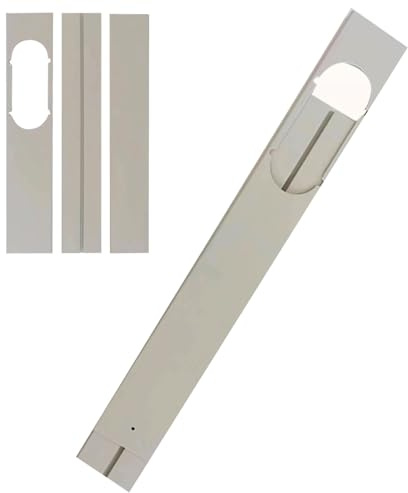 Hintyne Kit di Guarnizione per Finestra del condizionatore d'Aria per Porta Scorrevole Lunghezza Regolabile Facile da installare e smontare.