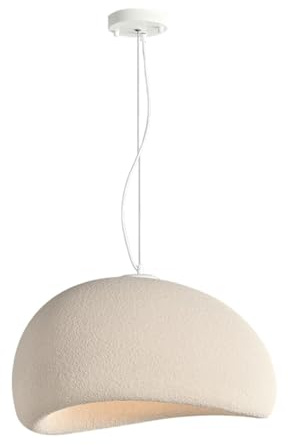 PANNN Lámpara Colgante Moderna Para Salón E27 Luces Colgantes Lámpara De Techo Japonesa Estilo Wabi-Sabi Marrón Forma De Nido De Pájaro Luminarias Suspendidas Para Comedor Cocina Cabecero(A,30)