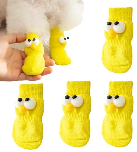 Hunde-Beinstulpen, weiche -Katzen-Winter-Beinstulpen, Hundepfotenschutz-Socken für Katzen, Welpen, Kätzchen