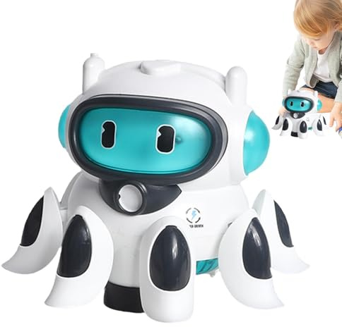 Giocattolo robot polpo, giocattolo da passeggio polpo - Giocattoli per strisciante,Giocattoli da passeggio striscianti, giocattolo educativo di apprendimento precoce del polpo di attività, giocattoli