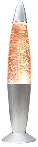 Rabalux Millie LED Dekoleuchte mit Tornadoeffekt und USB-Kabel, silber