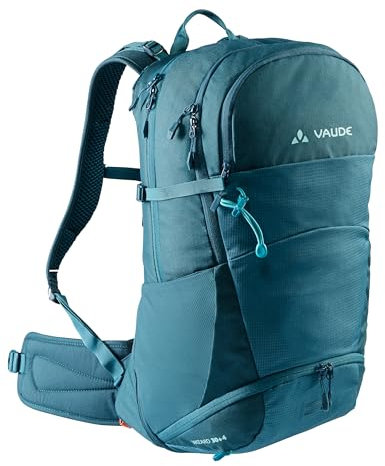 VAUDE Wanderrucksack Wizard 30+4, wasserabweisender Rucksack Damen & Herren, komfortabler Trekkingrucksack mit durchdachtem Tragesystem & praktischer Fächeraufteilung