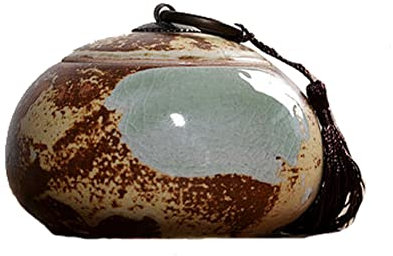 OWLONLINE Bocal à thé en porcelaine Boîtes à thé japonaises Stockage d'épices de cuisine - Capacité 500 grammes, T1