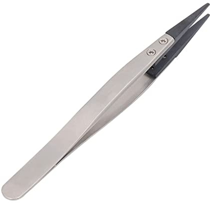 Pinzas de electricista, pinzas antiestáticas, multifunción, mango cómodo de fibra de carbono y plástico, para el procesamiento de electrónica
