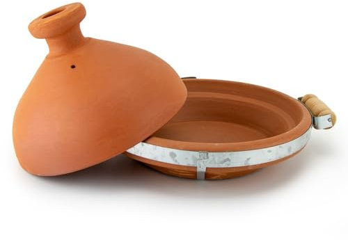 Saharashop Moroccan Tagine Hadid Natural 3-4 People (30 cm)