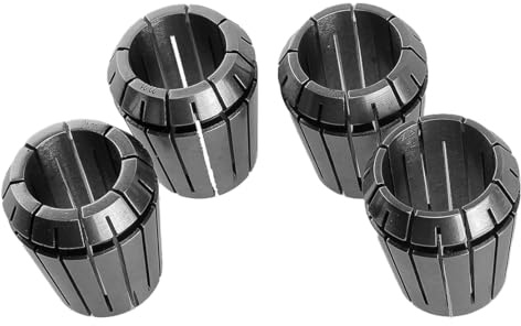 LETAOSK Set ER32 Feder Spannzange Spannwerkzeug Langlebiger Bohrer Fräsmaschine Fräser Top 21 & 22 & 23 & 24mm