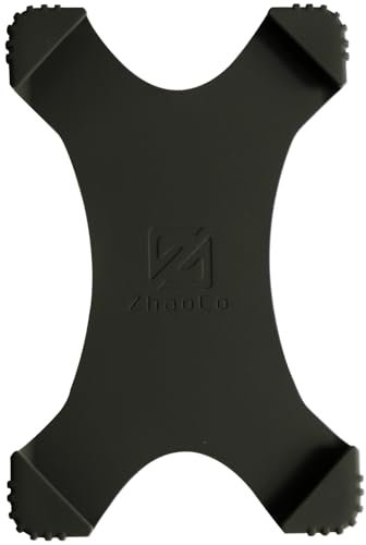 ZhaoCo Universal Anti-Rutsch Silikon Handschlaufe Griff Halter Fingerhalterung für 6 / 6,8'' / 7'' Kindle eReader/Kobo/Sony Ebook - Schwarz