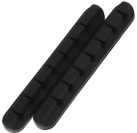 Artibetter 2pcs Cable Buddy Organizers Cord Tidy Tube for Headphones Phone Chargers Computer Desk Cable Organiser