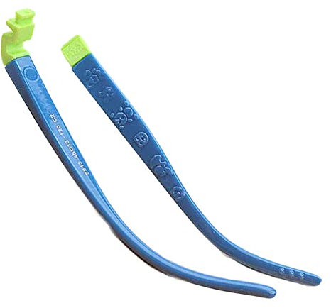 CHUDOU Brillenbügel, Brillenbügel-Ersatz, Brillenbügel-Reparatur, Brillenzubehör, Bügel-Reparatur-Brillenzubehör, 1 Paar Kinder-Brillenbügel-Ersatz, Silikon-Einsatz, Bajonett-Gl