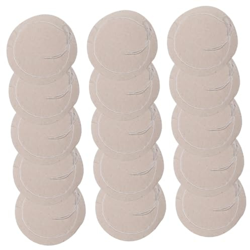 Angoily 20 pièces Filtres à Café Coton Filtres Ronds Réutilisables pour Cafetière Filtrant Écologique Résistant Haute Température Accessoire Pratique pour Amateurs de Café