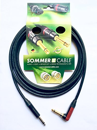 Sommer Cable Instrumentenkabel SC-Spirit Klinke NP2X-BAG/Klinke NPR2X-AU-SILENT (3m)