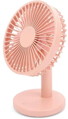 Mr. Gadget solutions® - Ventilador de sobremesa mini USB portátil de alta tecnología, color rosa
